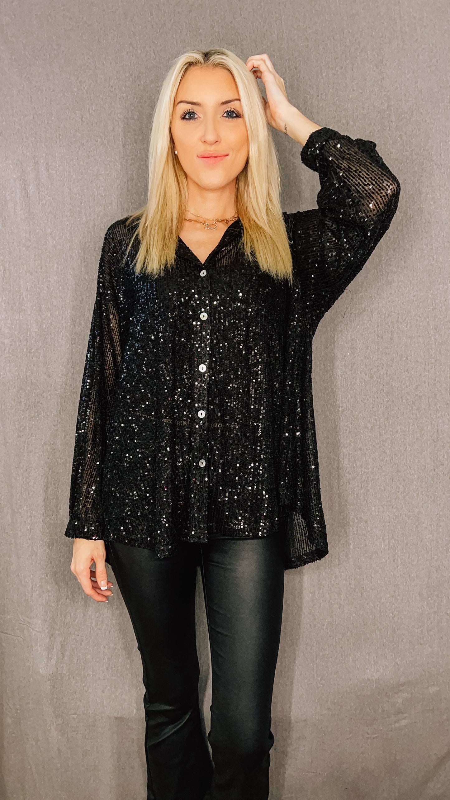 Glitz & Glam Sequin Top